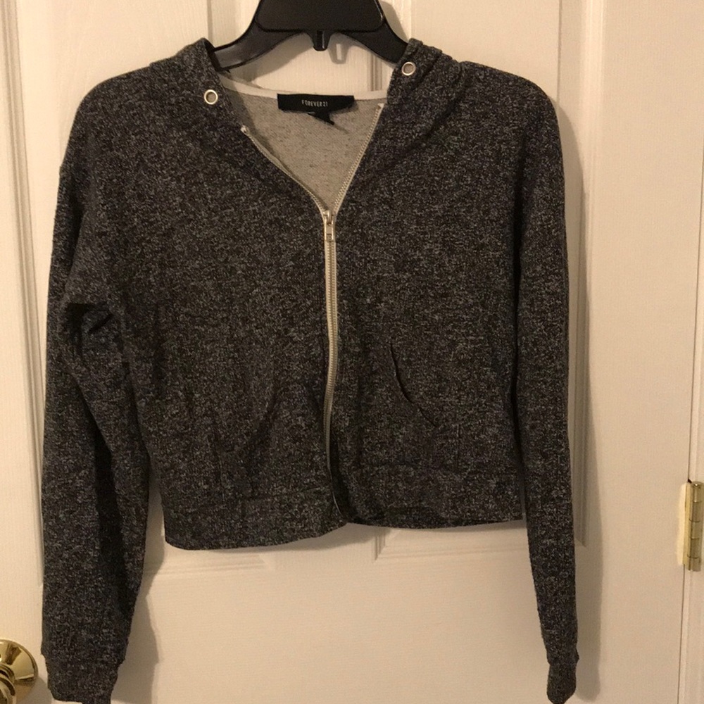 cropped cotton jacket